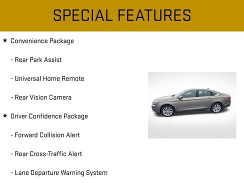 Used 2017 Chevrolet Impala LT w/ Leather Package image 9