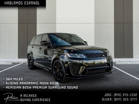 Used 2022 Land Rover Range Rover Sport SVR image 1