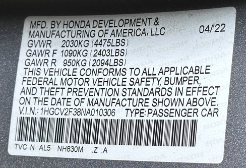 Used 2022 Honda Accord Sport image 50