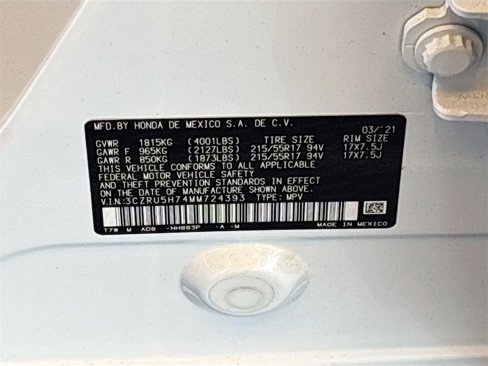 Used 2021 Honda HR-V EX-L image 31