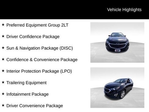 Used 2019 Chevrolet Equinox LT w/ Sun & Navigation Package image 14