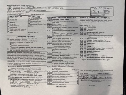 Used 2024 GMC Terrain SLT w/ Tech Package image 32