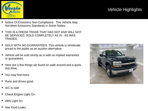Used 2001 Chevrolet Silverado 3500 LT image 2