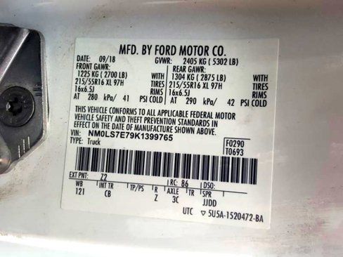 Used 2019 Ford Transit Connect XL w/ CNG/LPG Engine Prep Package image 25