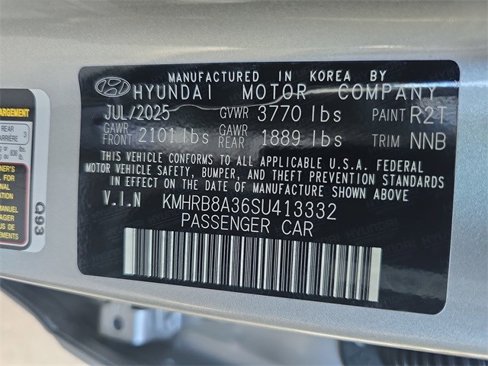 New 2025 Hyundai Venue SE image 34