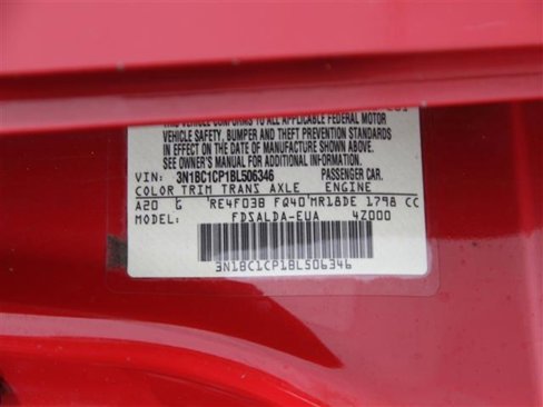 Used 2011 Nissan Versa 1.8 S w/ Plus Pkg image 19