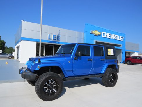 Used 2016 Jeep Wrangler Unlimited Sahara image 1
