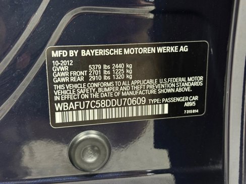 Used 2013 BMW 535i xDrive Sedan image 80