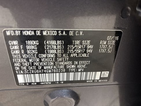 Used 2016 Honda HR-V EX-L image 38