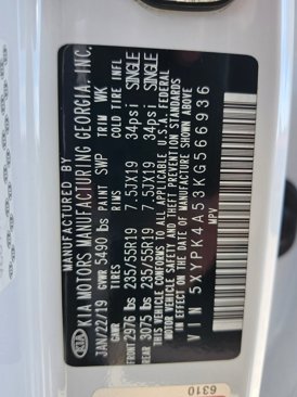 Used 2019 Kia Sorento SX image 21