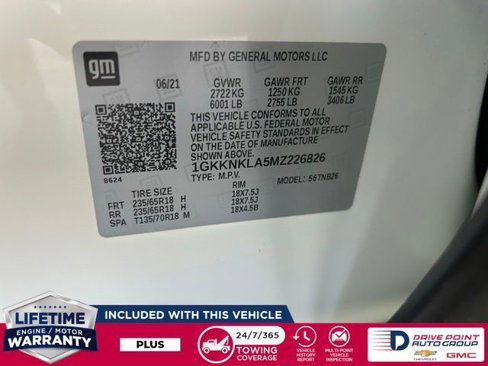 Used 2021 GMC Acadia SLE w/ LPO, Floor Liner Package image 38