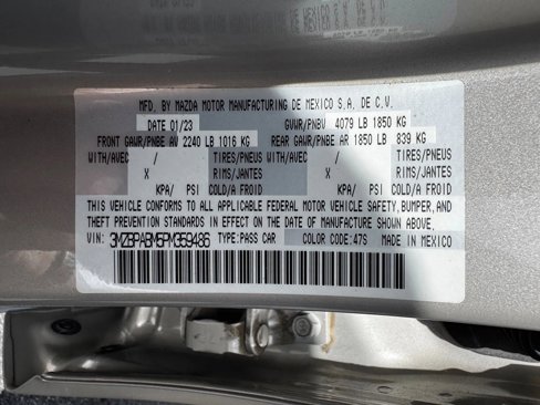 Used 2023 MAZDA MAZDA3 s image 26
