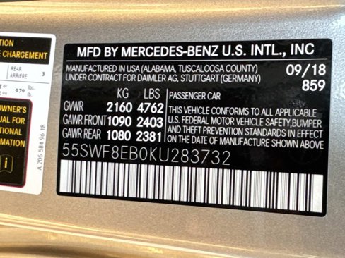 Certified 2019 Mercedes-Benz C 300 4MATIC Sedan image 27