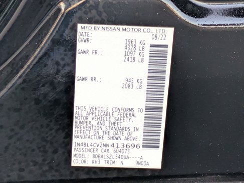 Used 2022 Nissan Altima 2.5 SR image 34