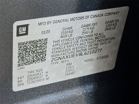 Used 2020 Chevrolet Equinox LT image 31