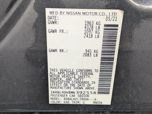 Used 2021 Nissan Altima 2.5 SV image 21
