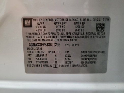 Used 2018 Chevrolet Equinox LT image 33