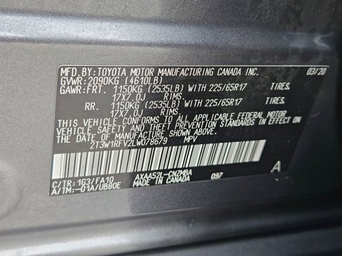 Used 2020 Toyota RAV4 XLE image 22