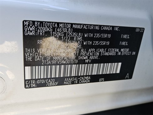 Used 2022 Toyota RAV4 XLE Premium image 25