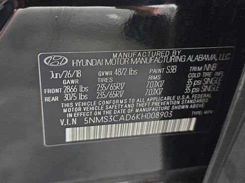 Used 2019 Hyundai Santa Fe SEL image 38