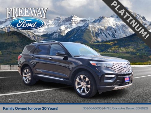 Used 2020 Ford Explorer Platinum w/ Premium Technology Package image 1