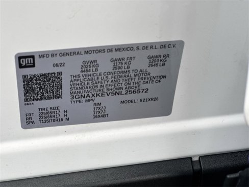 Certified 2022 Chevrolet Equinox LT image 29