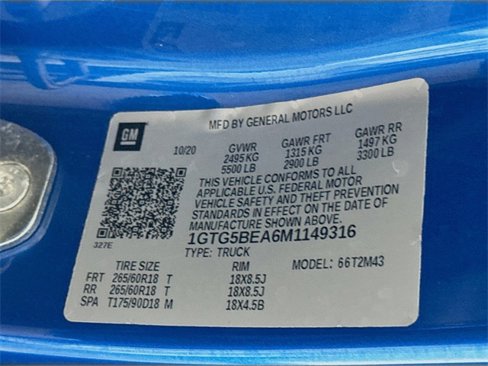 Used 2021 GMC Canyon Elevation Standard w/ Convenience Package image 27