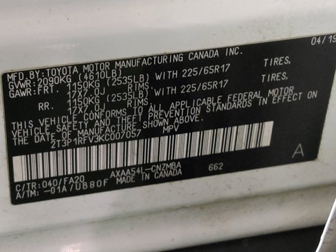 Used 2019 Toyota RAV4 XLE image 33