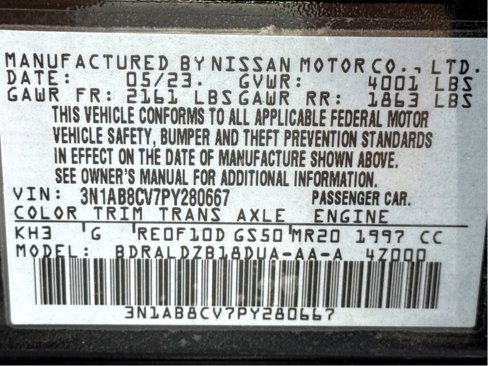 Used 2023 Nissan Sentra SV image 19