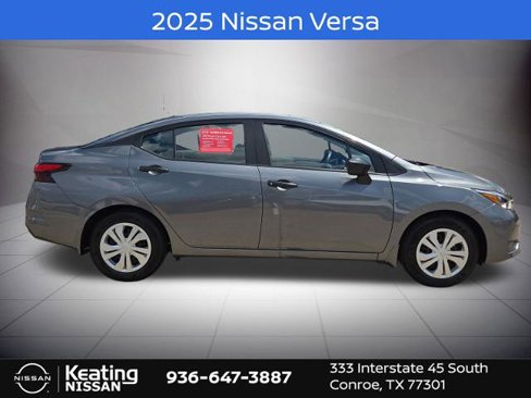 Certified 2025 Nissan Versa S w/ Trunk Package image 2