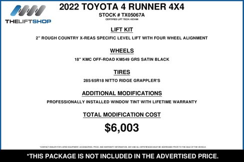 Used 2022 Toyota 4Runner TRD Sport image 2