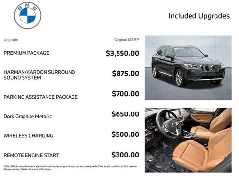 Certified 2024 BMW X3 xDrive30i w/ Premium Package image 3