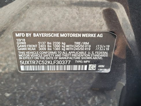 Used 2019 BMW X3 sDrive30i image 7