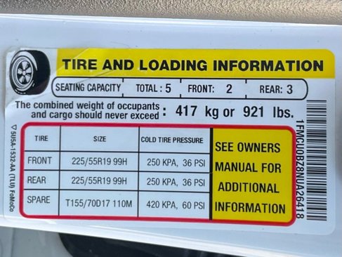 Certified 2022 Ford Escape SE w/ SE Sport Appearance Package image 59