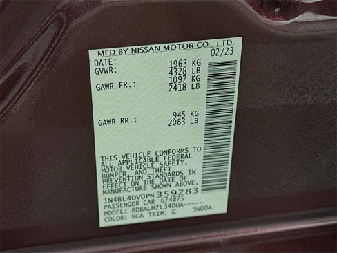 Used 2023 Nissan Altima 2.5 SV image 28