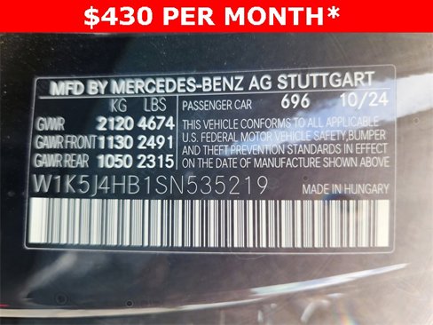 Certified 2025 Mercedes-Benz CLA 250 4MATIC image 30
