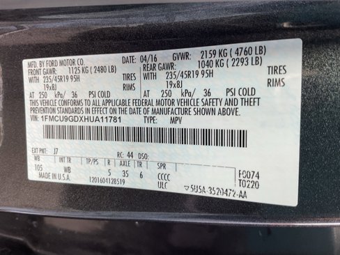 Used 2017 Ford Escape SE w/ Equipment Group 201A image 38