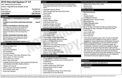 Used 2018 Chevrolet Equinox LT image 4