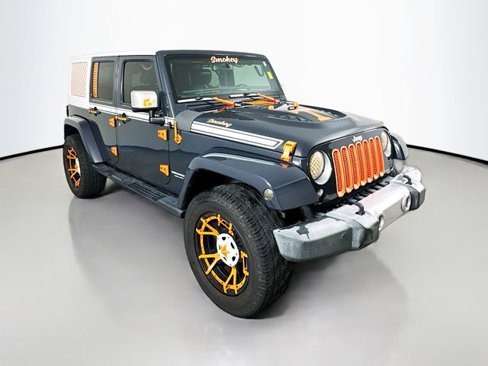 Used 2017 Jeep Wrangler Unlimited Sahara w/ Quick Order Package 24E Chief image 3