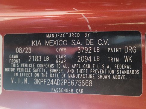 Used 2023 Kia Forte LXS image 33