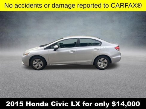 Used 2015 Honda Civic LX image 2