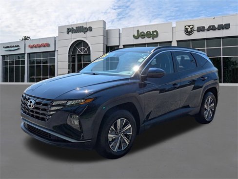 Used 2022 Hyundai Tucson Blue w/ Cargo Package image 7