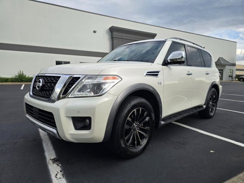 Used 2017 Nissan Armada Platinum w/ Captain Seat Package image 13
