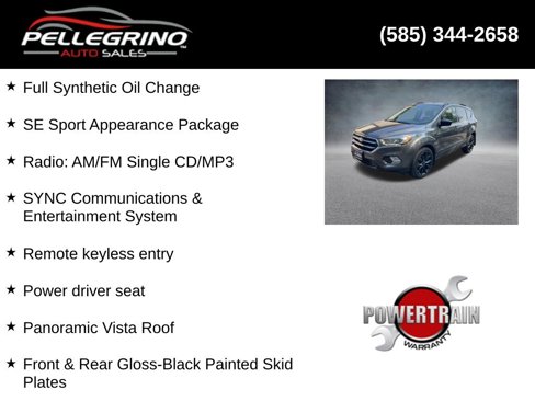 Used 2017 Ford Escape SE w/ SE Sport Appearance Package image 4