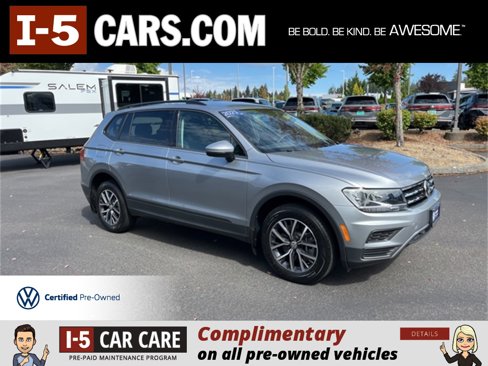 Certified 2021 Volkswagen Tiguan S image 1
