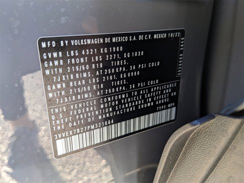 Certified 2023 Volkswagen Taos SE w/ Panoramic Sunroof Package image 36