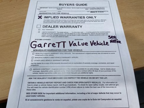 Used 2021 Ford Explorer XLT w/ Class III Trailer Tow Package image 37