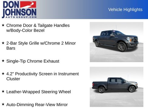 Used 2019 Ford F150 XLT w/ Equipment Group 302A Luxury image 25