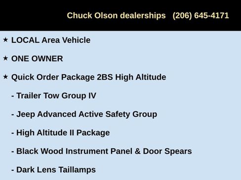 Used 2019 Jeep Grand Cherokee High Altitude image 4