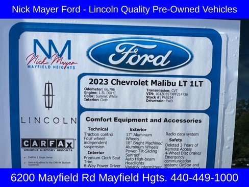 Used 2023 Chevrolet Malibu LT image 31
